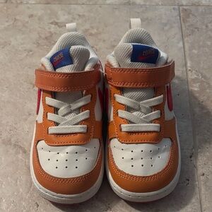 Nike Kids' Sneakers in Orange and White